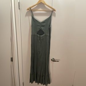 Green Aerie Maxi Dress